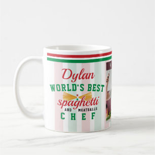 Mug Meilleur Spaghetti & Boulettes de Viande Drôle Ita