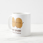 Mug Meilleur Spuds Meilleurs Buds Meilleur Bug Drôle C (Devant gauche)