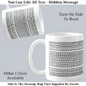 Mug Meilleur Stepdad Jamais caché Message 141BW Nouvea