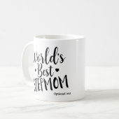 Mug MEILLEUR STEPMOM D'ANNIVERSAIRE Personnalisé (Devant gauche)