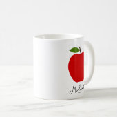 Mug Meilleur Sticker Enseignant - Appréciation amusant (Devant droit)