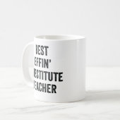 Mug Meilleur suppléant prof tout simplement (Devant gauche)