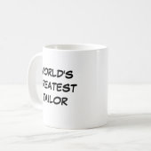 Mug "Meilleur Tailleur du Monde" (Devant gauche)