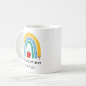 Mug Meilleur Techer jamais cadeau enseignant personnal (Devant gauche)