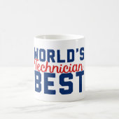 Mug Meilleur technicien au monde (Centre)