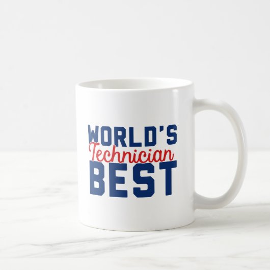 Mug Meilleur Technicien du monde (Droite)