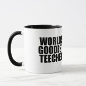 Mug Meilleur teecher au monde (Gauche)
