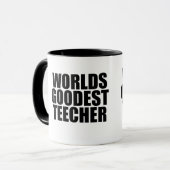 Mug Meilleur teecher au monde (Devant gauche)