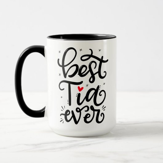 Mug Meilleur Tia jamais, Spanglish (Gauche)
