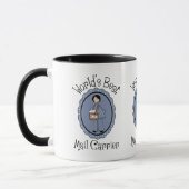 Mug Meilleur transporteur de courrier au monde Cadeaux (Gauche)