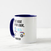 Mug Meilleur transporteur de courrier Ever Mail Truck  (Devant gauche)