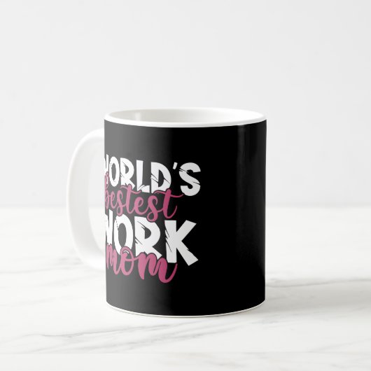 Mug Meilleur travail au monde Maman Extraordinaire Mèr (Devant gauche)