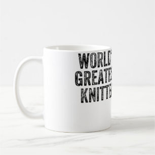Mug Meilleur Tricoteur Du Monde Drôle Tricot Crochet
