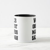 Mug Meilleur vendeur de matelas du monde (Centre)