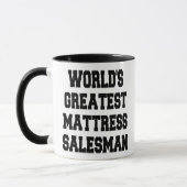 Mug Meilleur vendeur de matelas du monde (Gauche)