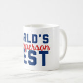 Mug Meilleur vendeur du monde (Devant droit)