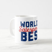 Mug Meilleur vendeur du monde (Devant gauche)