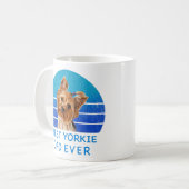 Mug Meilleur Yorkshire terrier papa (Devant gauche)