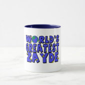 Mug Meilleur Zayde du monde (Centre)