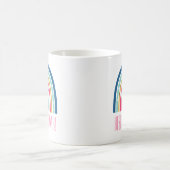 Mug Meilleure Abuela de tous les temps Arc-en-ciel (Centre)