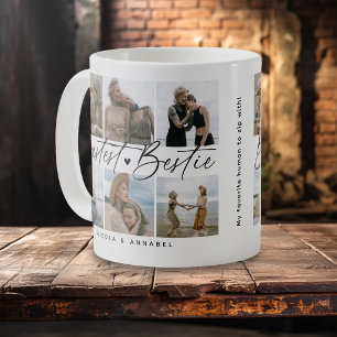 Mug Meilleure Amie Cadeau Collage Photo Souvenir