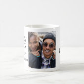 Mug Meilleure amie jamais personnalisée Photo (Centre)