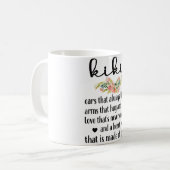 Mug Meilleure appréciation de grand-mère Kiki Kiki Gra (Devant gauche)