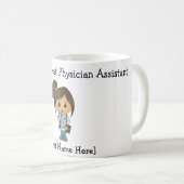 Mug Meilleure assistante médicale mondiale - Femme Bru (Devant droit)