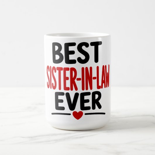Mug Meilleure Belle-Sœur (Centre)