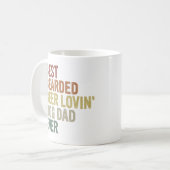 Mug Meilleure Bière Portée Aimer' Chien Papa Jamais (Devant gauche)