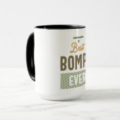 Mug Meilleure Bompa Ever - Papa et grand-père (Devant gauche)