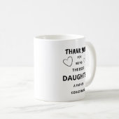 Mug Meilleure boue fille (Devant droit)