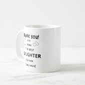 Mug Meilleure boue fille (Devant gauche)