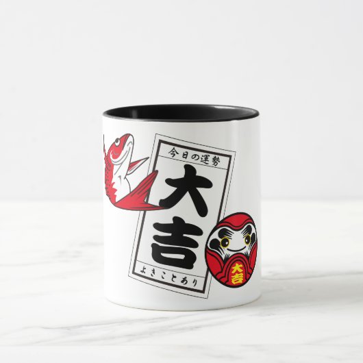 Mug Meilleure chance japonaise OMIKUJI (Centre)