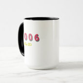 Mug Meilleure chanson 2006 par année (Devant gauche)