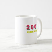 Mug Meilleure chanson 2007 par année (Devant droit)