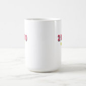 Mug Meilleure chanson 2010 par année (Centre)