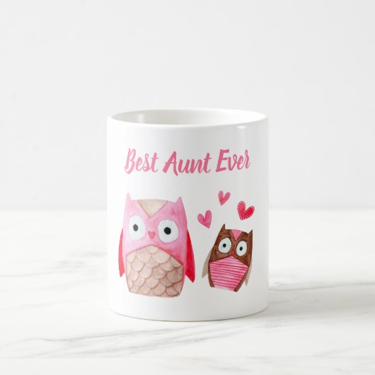 Mug Meilleure chatte jamais mûre Chouette personnalisé (Centre)