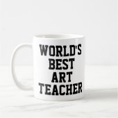 Mug Meilleure chefferie du monde pour l'enseignant (Gauche)