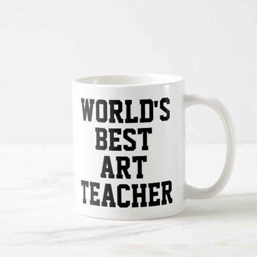Mug Meilleure chefferie du monde pour l'enseignant (Droite)