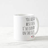 Mug Meilleure chose sur Internet Custom Online Dating (Devant droit)