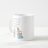 Mug Meilleure chose sur Internet | Rencontres en ligne (Devant gauche)