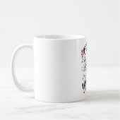 Mug Meilleure citation Florale de maman (Gauche)