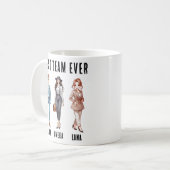 Mug Meilleure collaboration - Bravo à la meilleure équ (Devant gauche)