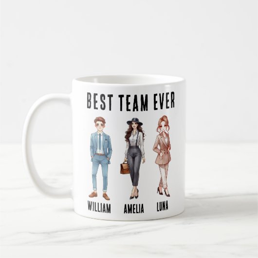 Mug Meilleure collaboration - Bravo à la meilleure équ (Gauche)