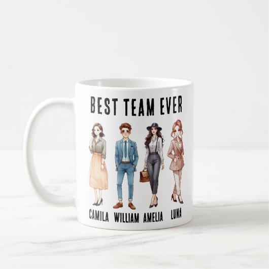 Mug Meilleure collaboration - Bravo à la meilleure équ (Gauche)