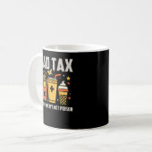 Mug Meilleure conception de l'impôt papa pour les homm (Devant gauche)