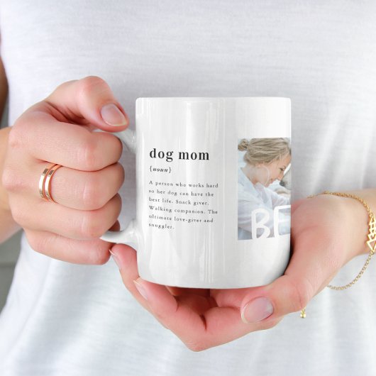 Mug Meilleure définition de maman de chien | Trois pho