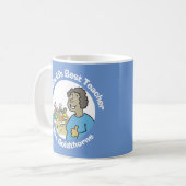 Mug Meilleure enseignante au monde (Devant gauche)