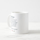 Mug Meilleure Équipe Appréciation Personnalisée (Devant gauche)